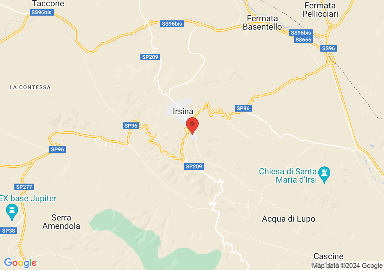Mappa di Palazzo Policarpo
