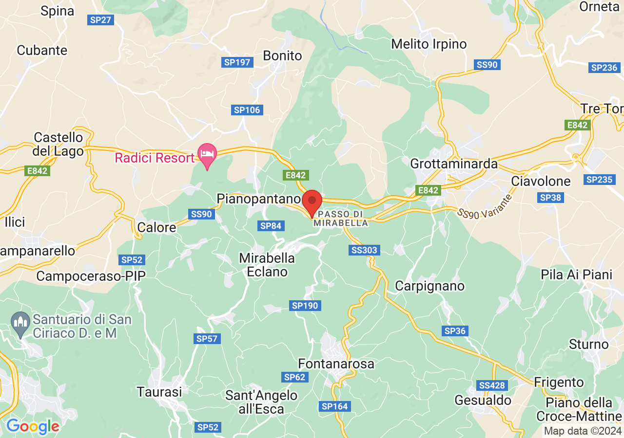 Mappa di Parco Archeologico Aeclanum