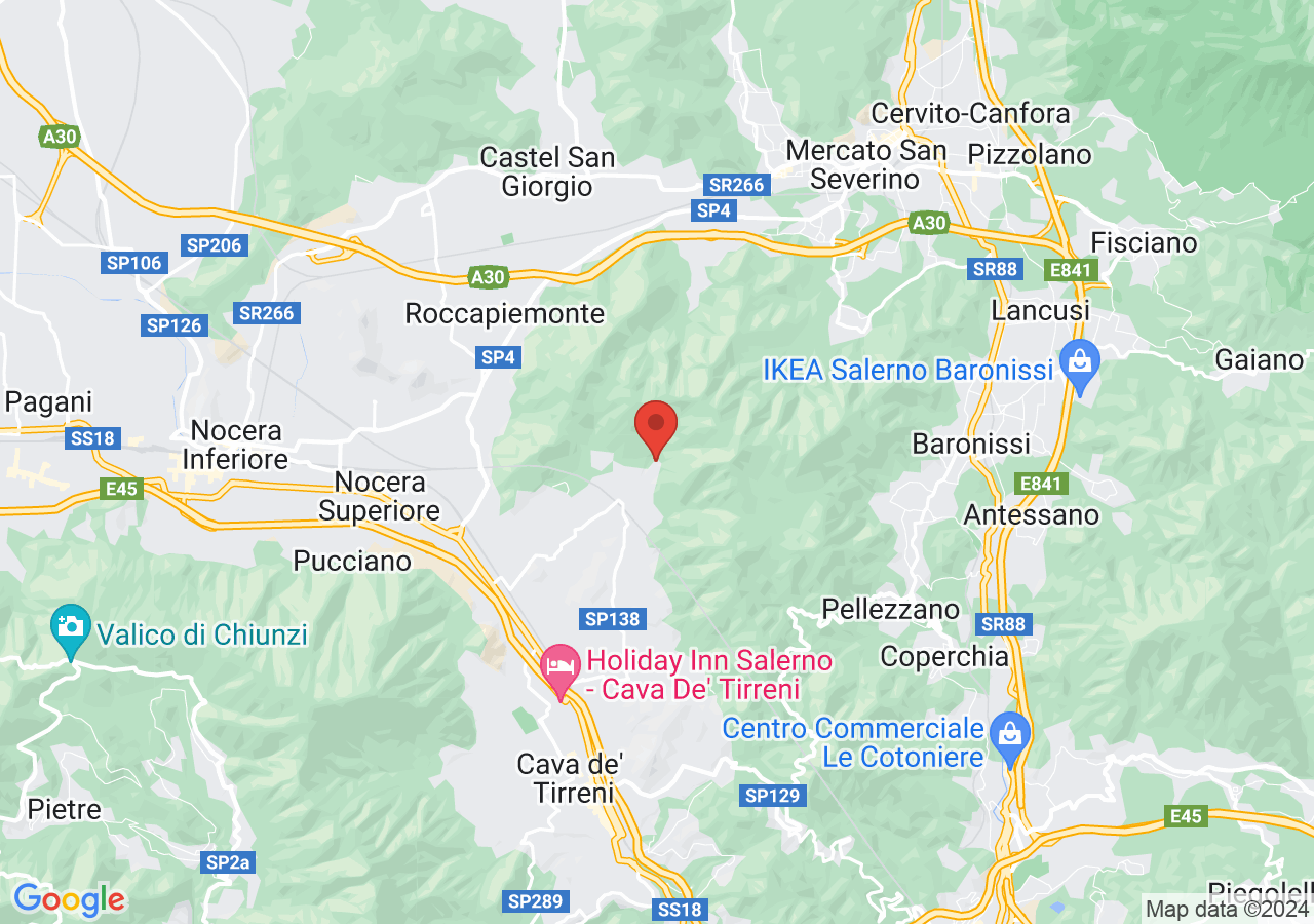Mappa di Parco naturale Diecimare