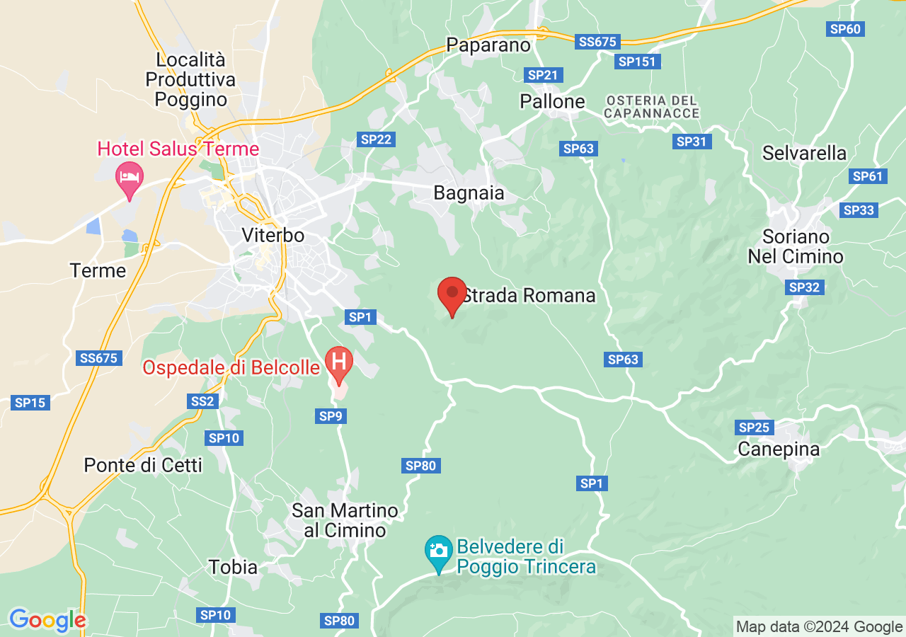 Mappa di Parco naturale Valle dell'Arcionello