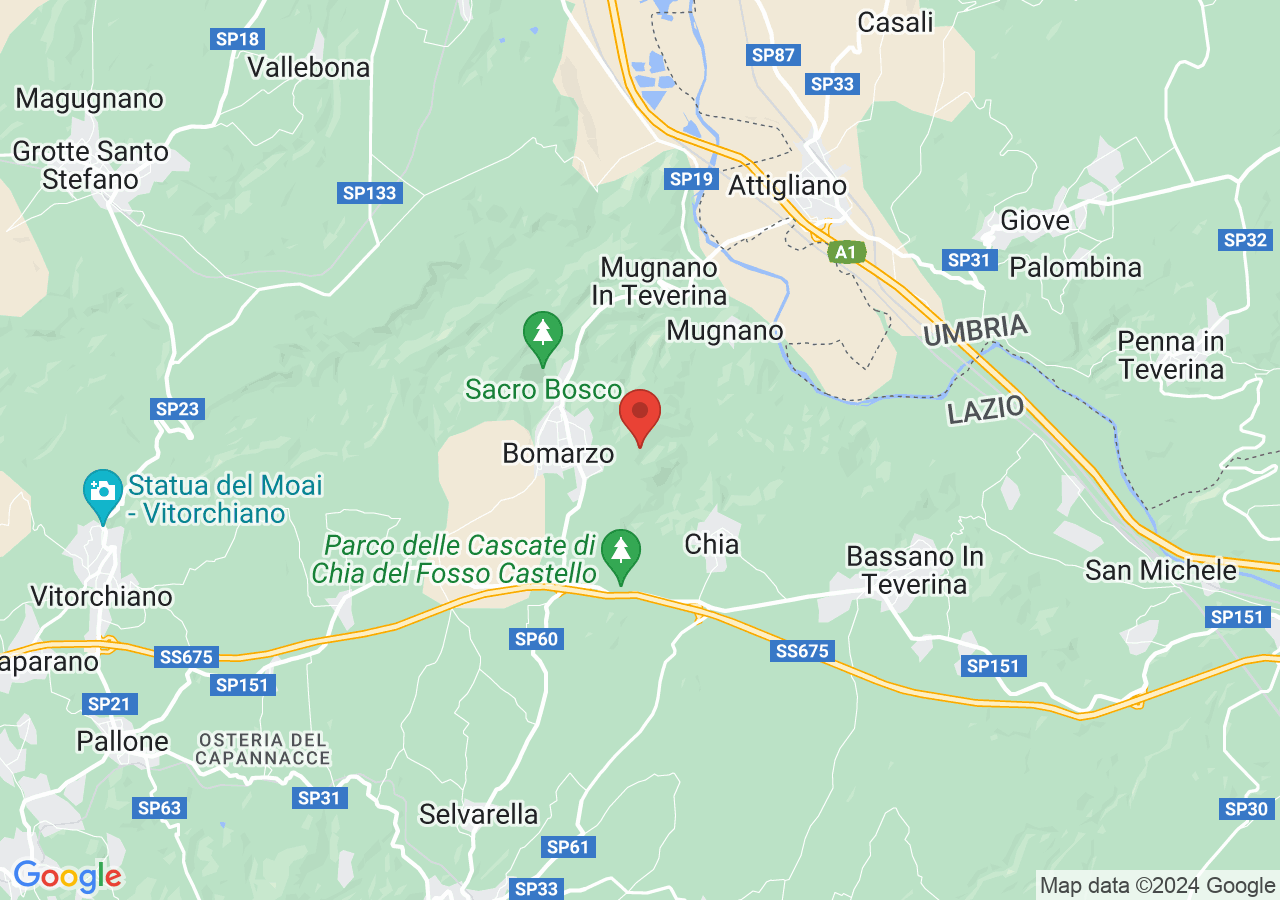 Mappa di Piramide etrusca