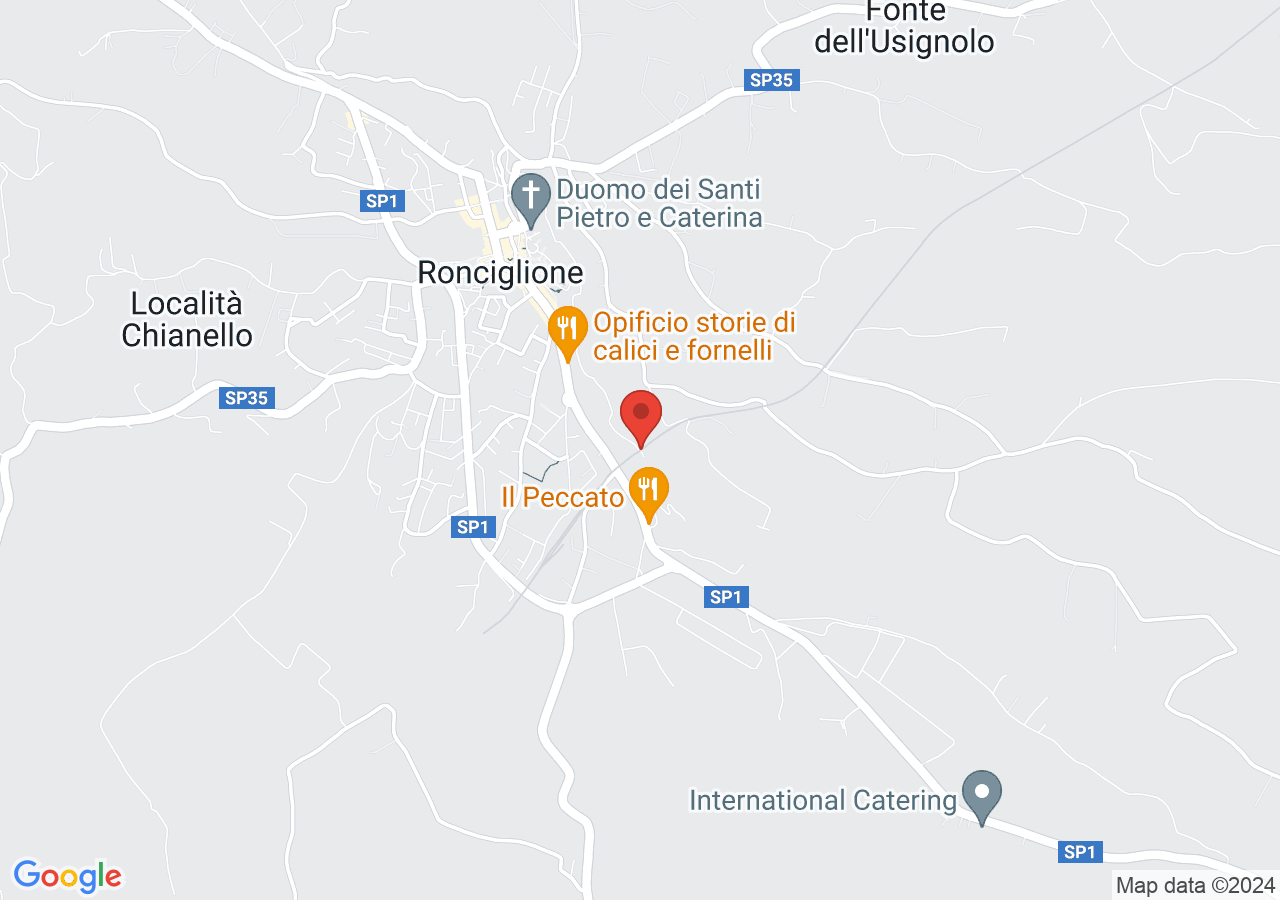 Mappa di Ponte di ferro - Ronciglione