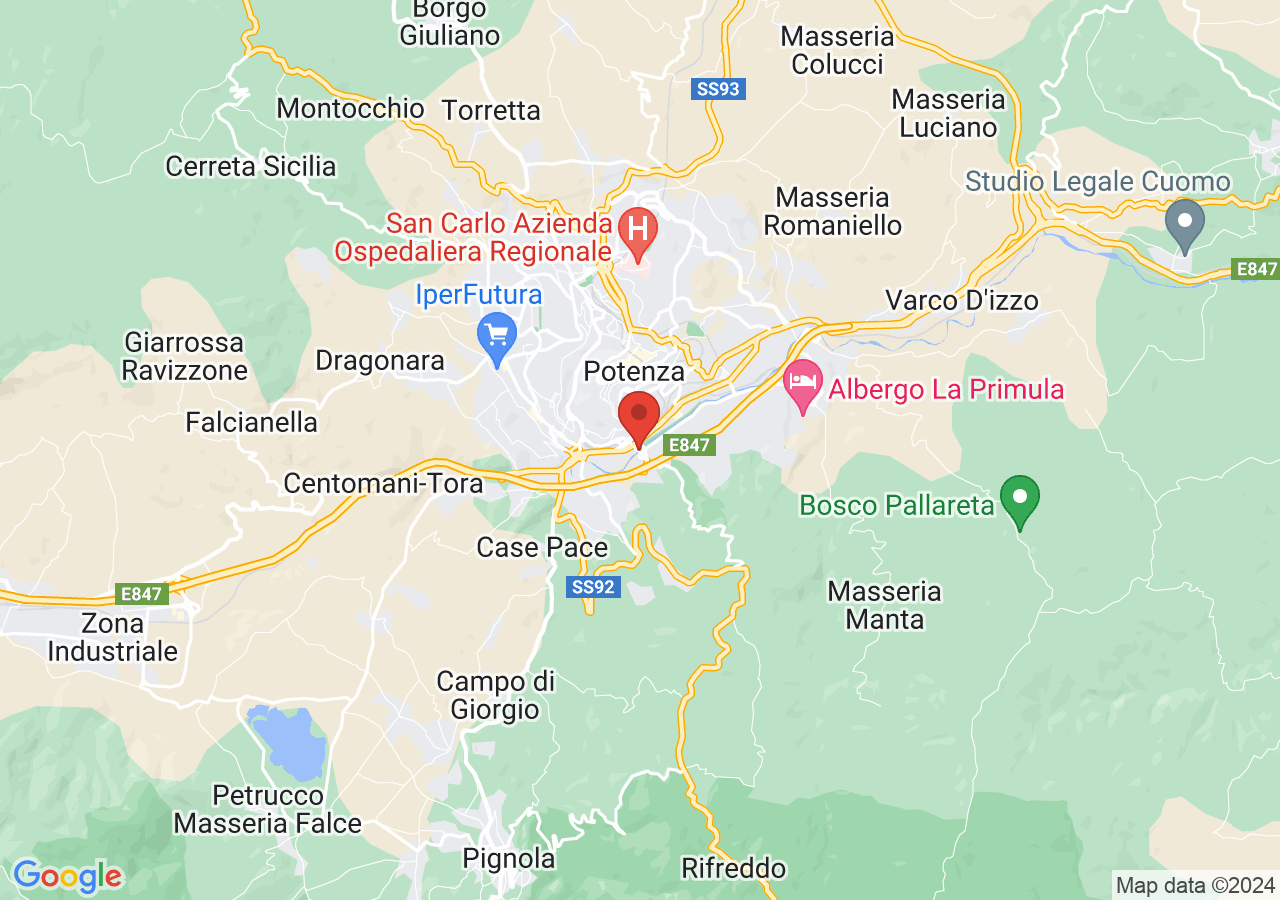 Mappa di Ponte Musmeci