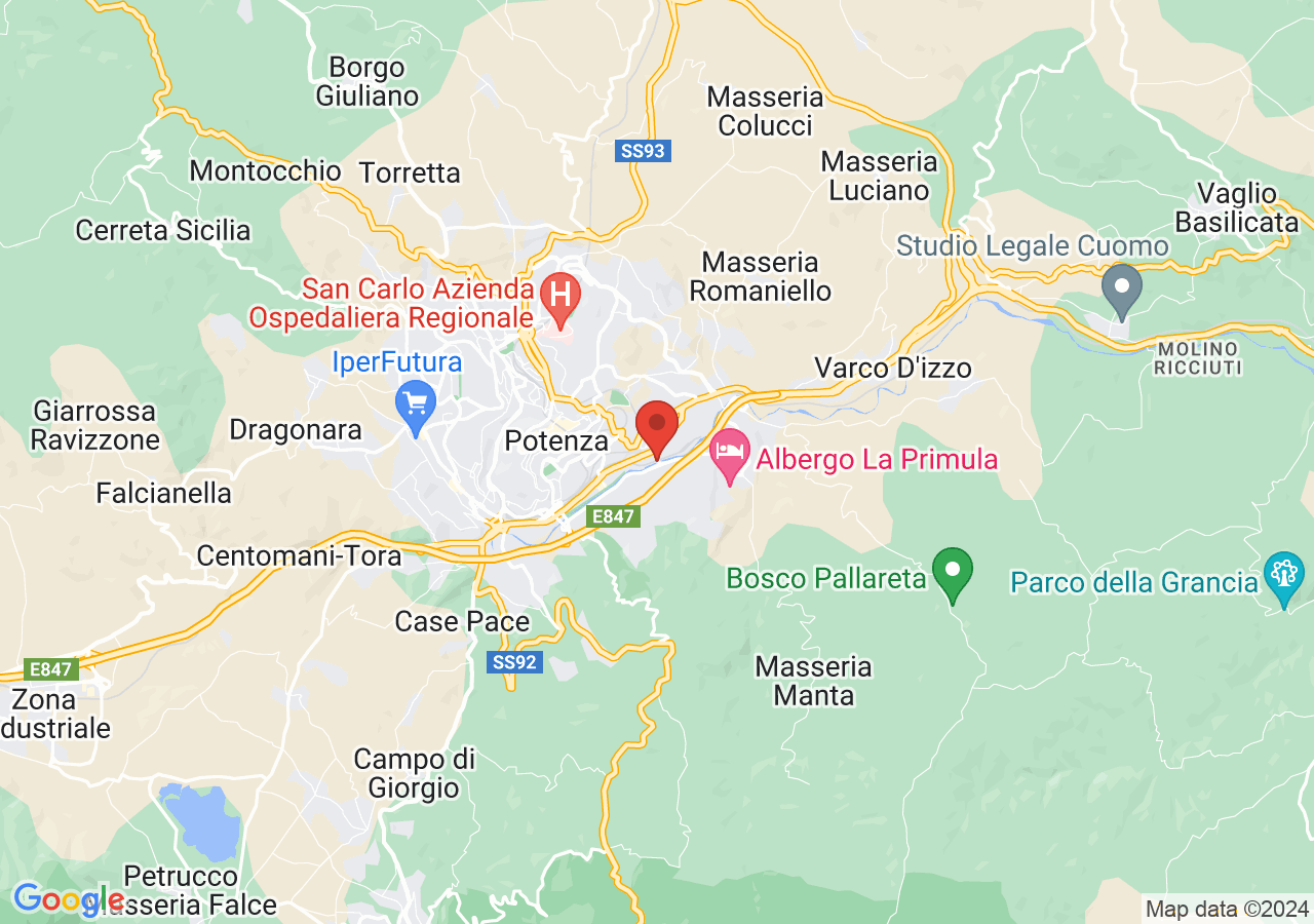 Mappa di Ponte romano di San Vito
