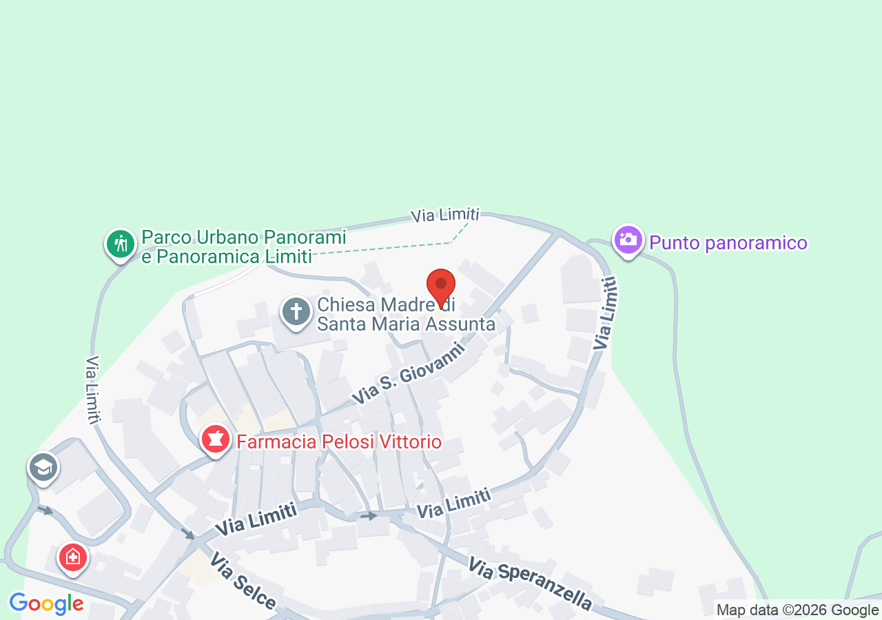 Mappa di Centro storico di Frigento