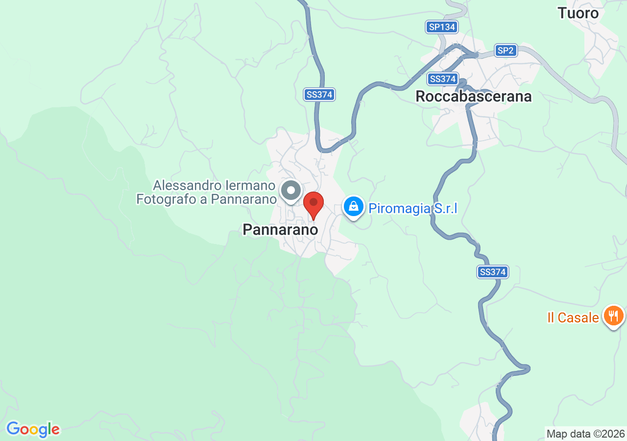 Mappa di Centro storico di Pannarano