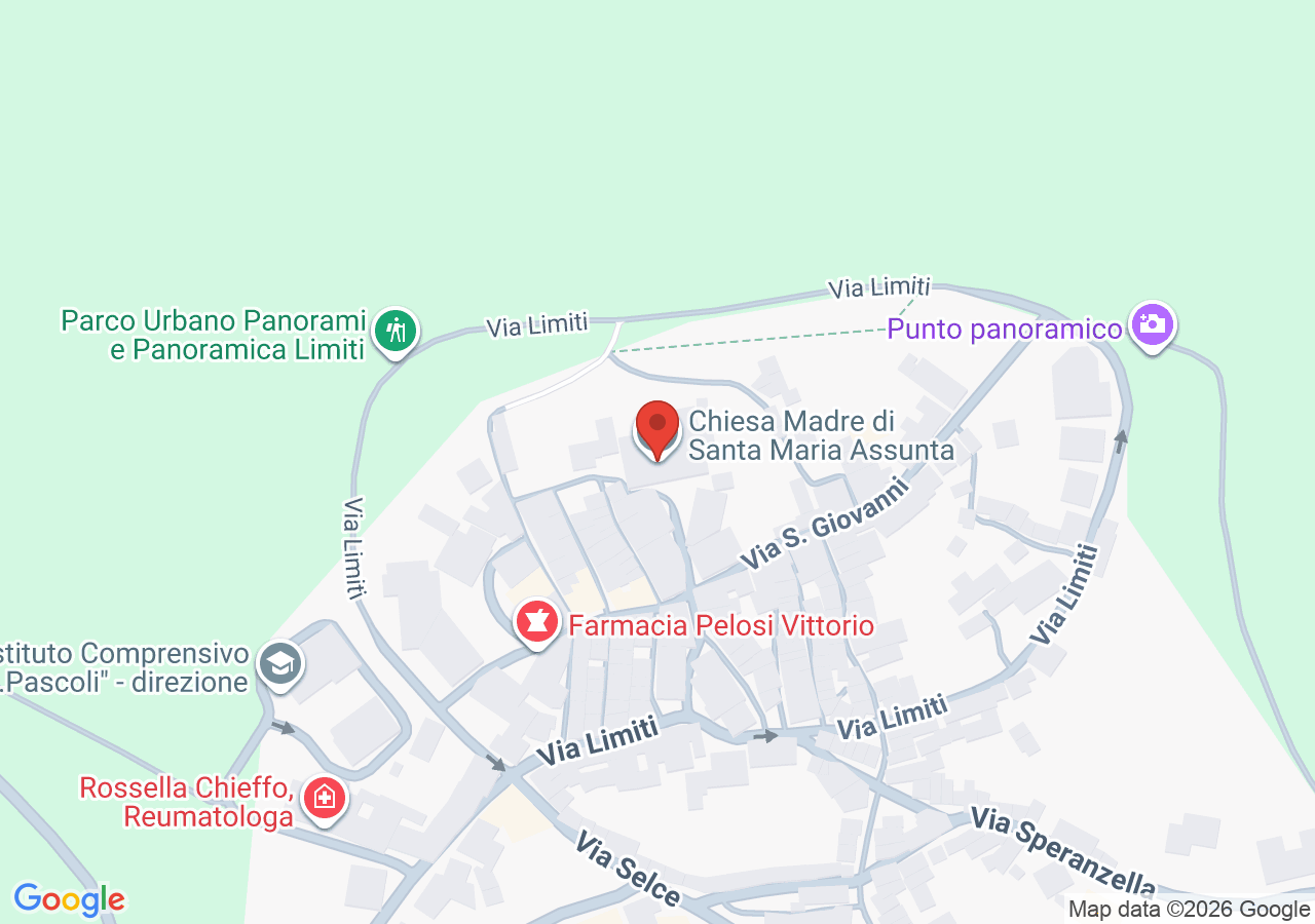 Mappa di Chiesa di Santa Maria Assunta di Frigento