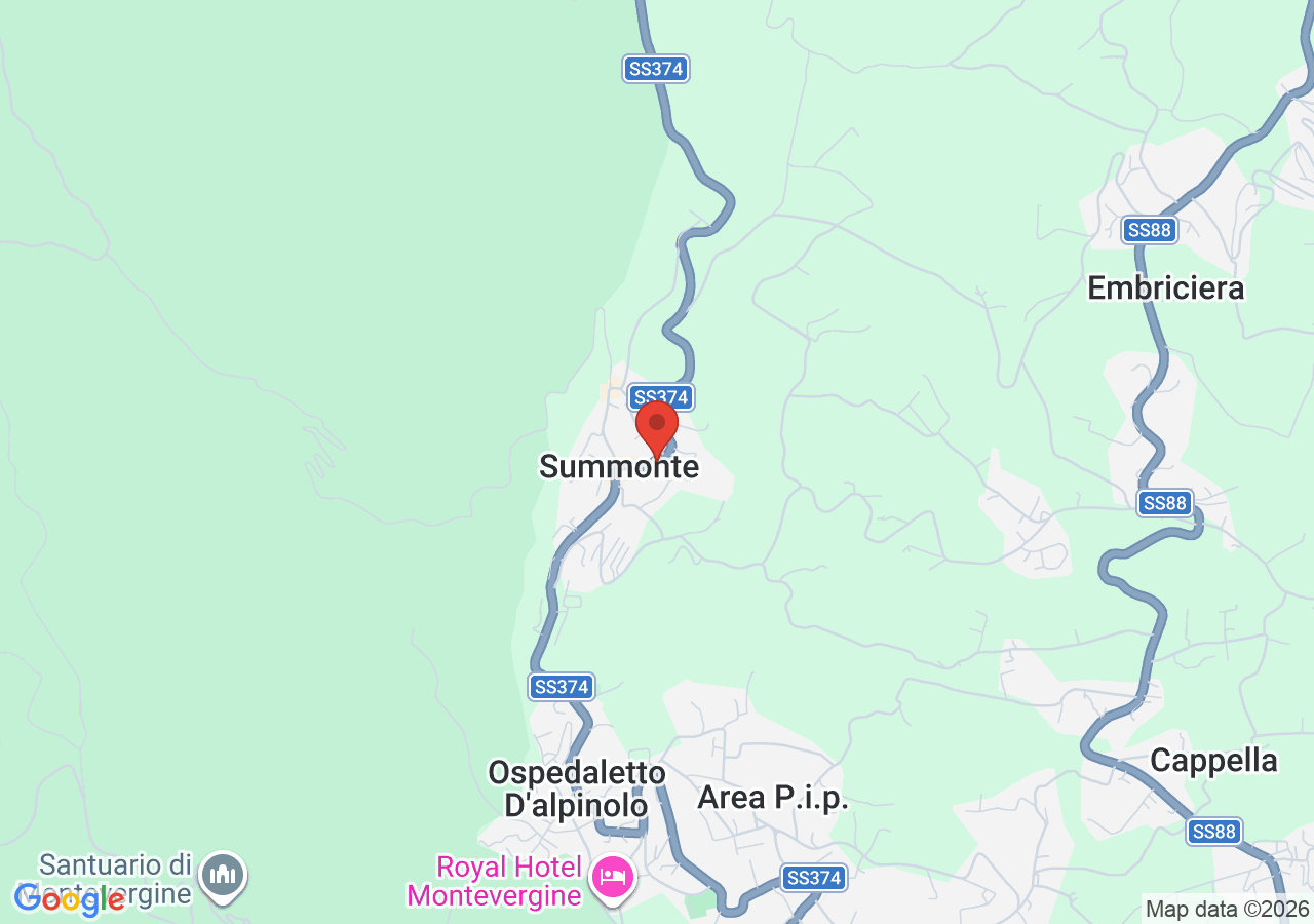 Mappa di Chiesa Madre di San Nicola a Summonte