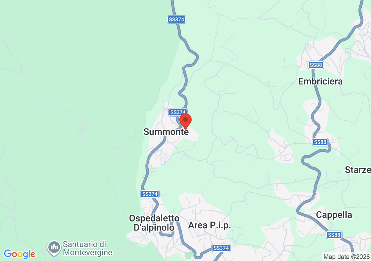 Mappa di Complesso Castellare e Torre Agioina a Summonte
