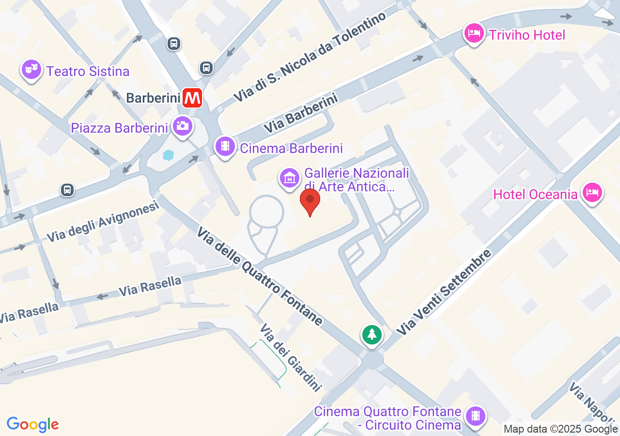 Mappa di Ville Pontificie