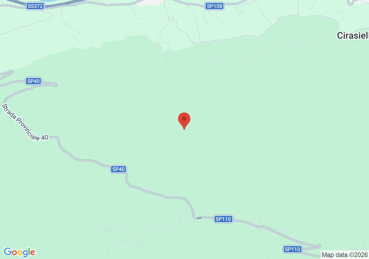Mappa di Badia di Santa Maria della Grotta (S. Maria in gruptis) a Vitulano