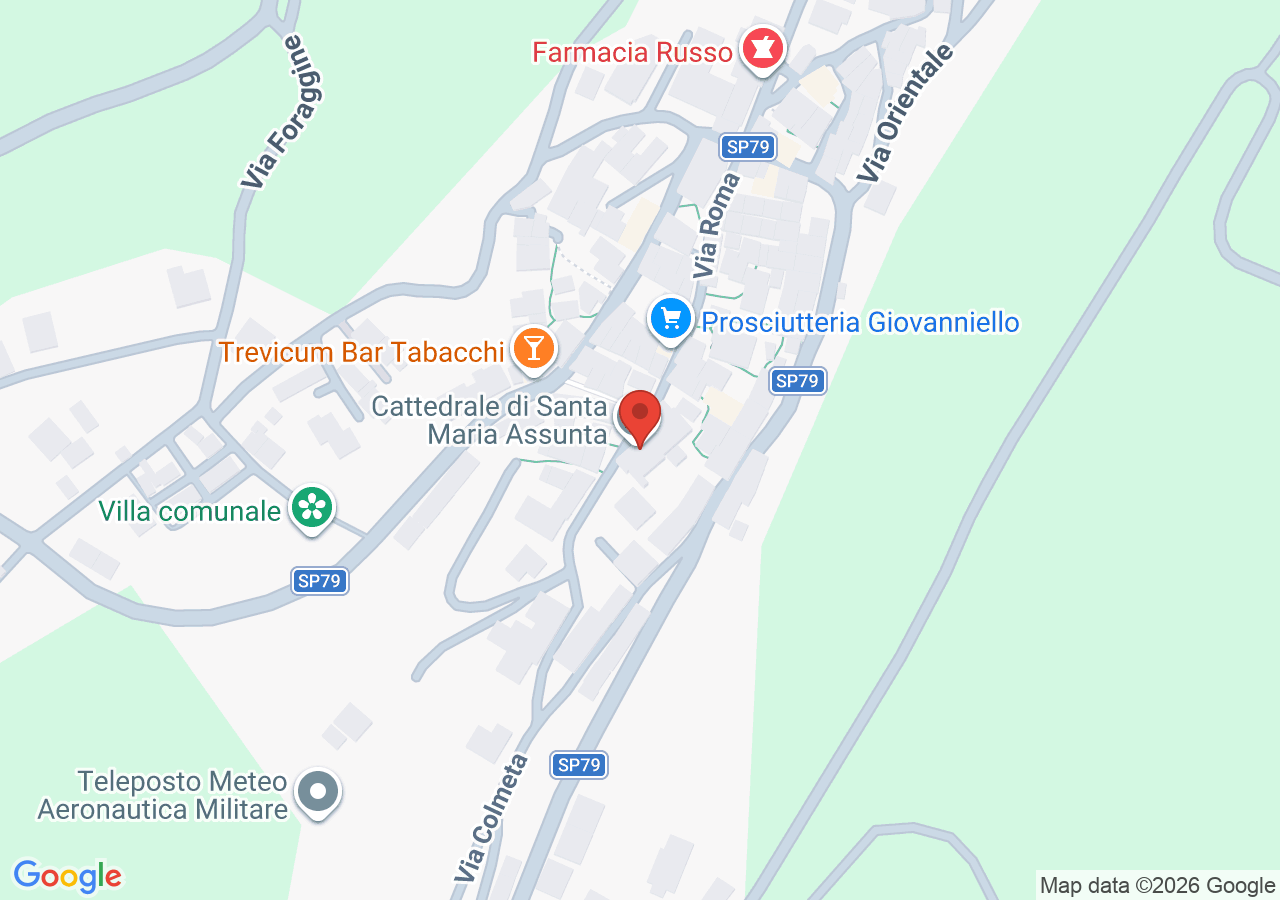Mappa di Cattedrale di Santa Maria Assunta a Trevico