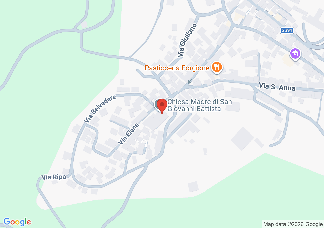 Mappa di Centro storico di Carife