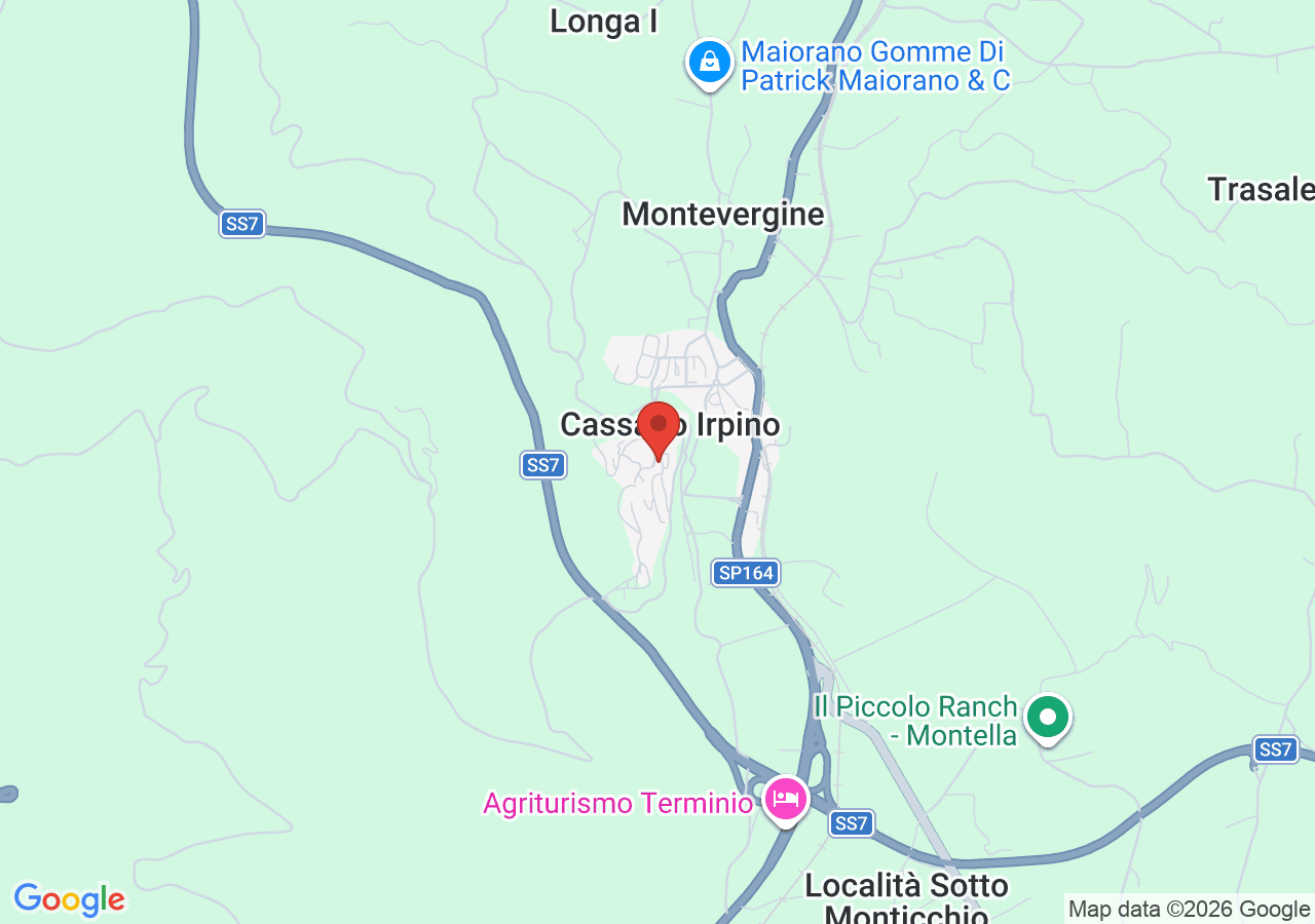 Mappa di Centro storico di Cassano Irpino