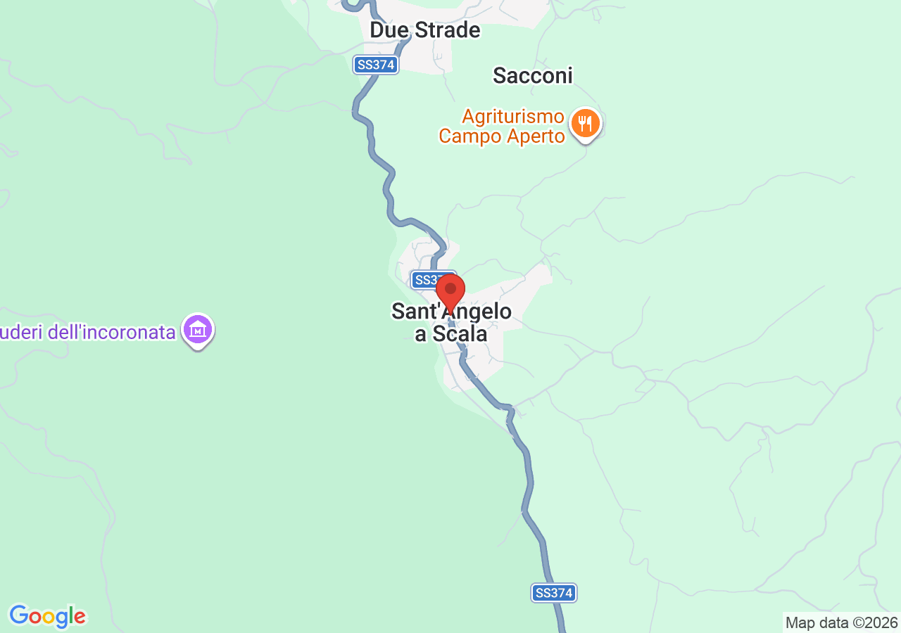 Mappa di Centro storico di Sant'Angelo a Scala