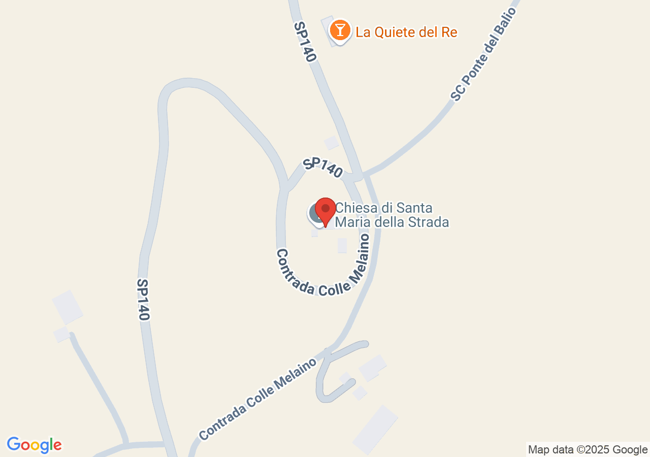 Mappa di Chiesa di Santa Maria della Strada