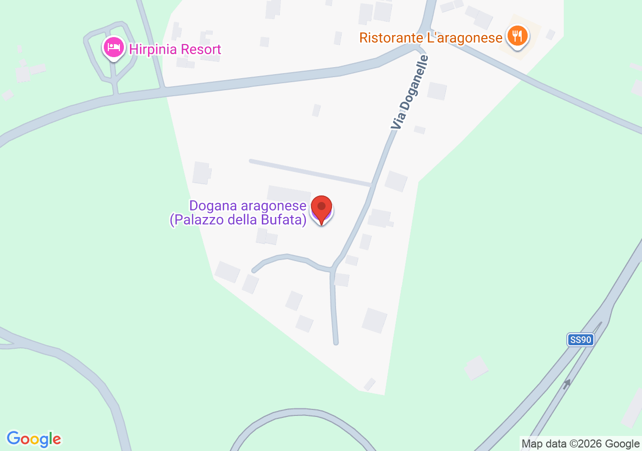 Mappa di Dogana Aragonese di Flumeri