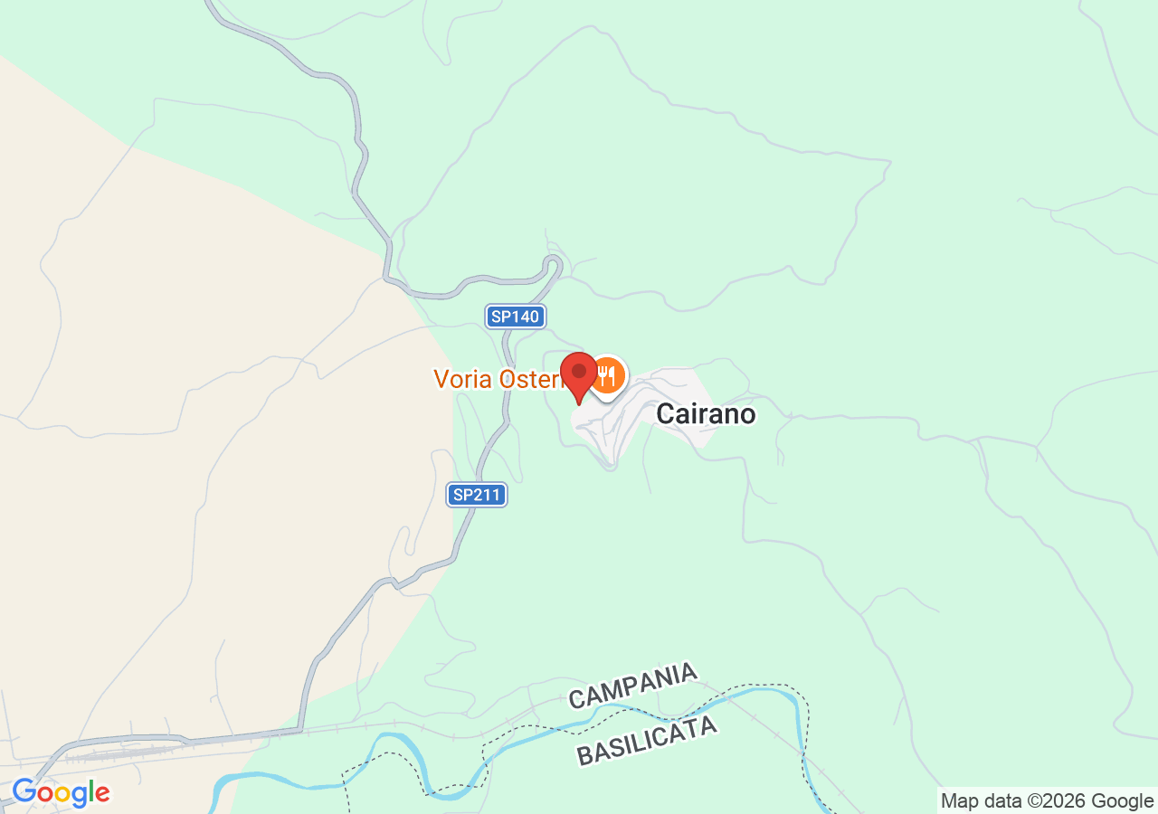 Mappa di La Rupe di Cairano