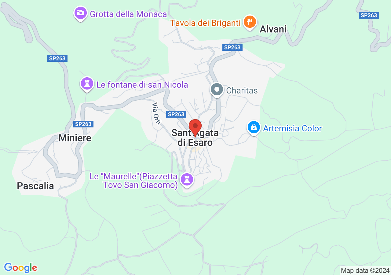 Mappa di Monumenti rocciosi