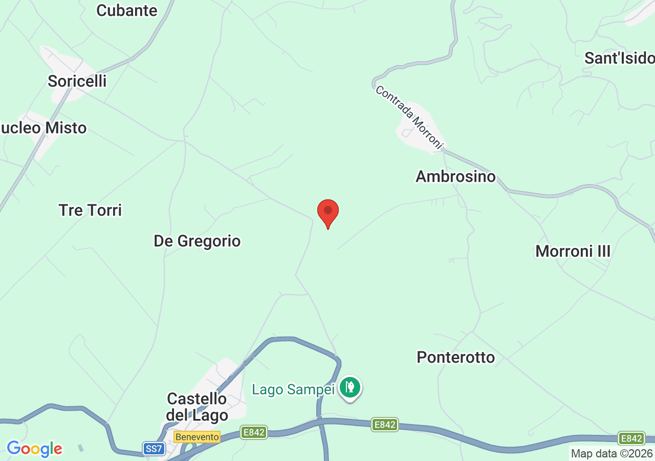 Mappa di Ponterotto di Venticano