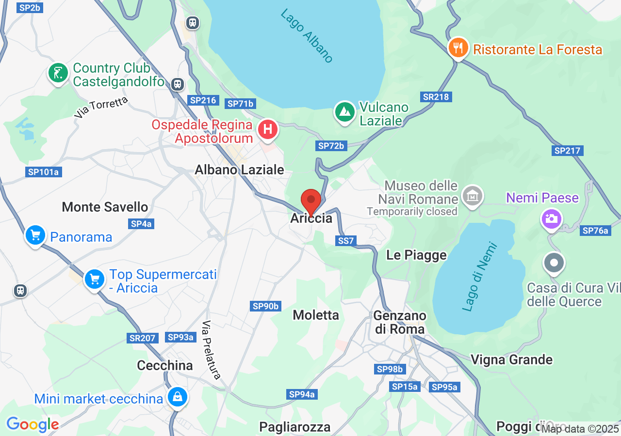 Mappa di Porchetta di Ariccia