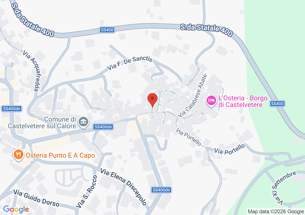 Mappa di Santuario di Santa Maria delle Grazie di Castelvetere sul Calore