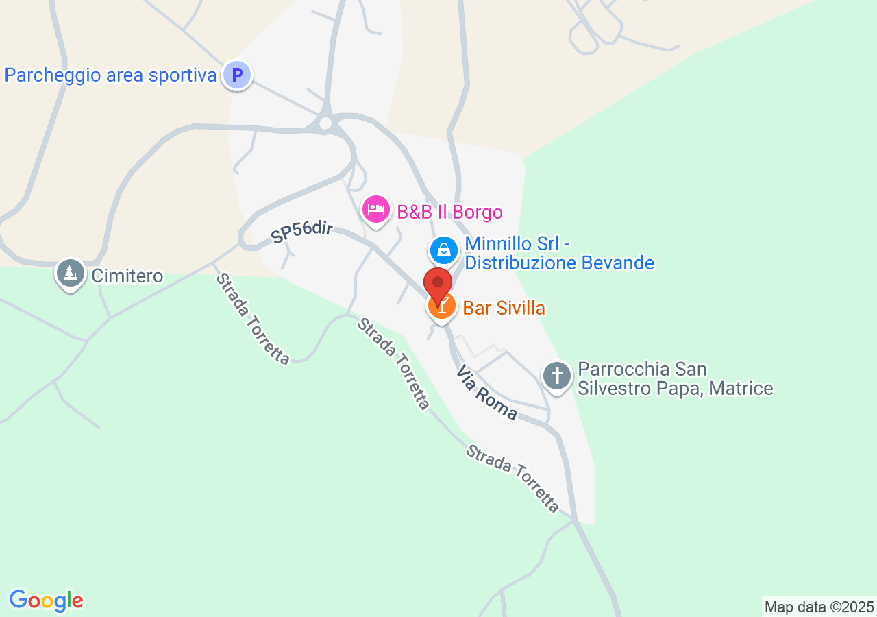 Mappa di Villa romana di Matrice