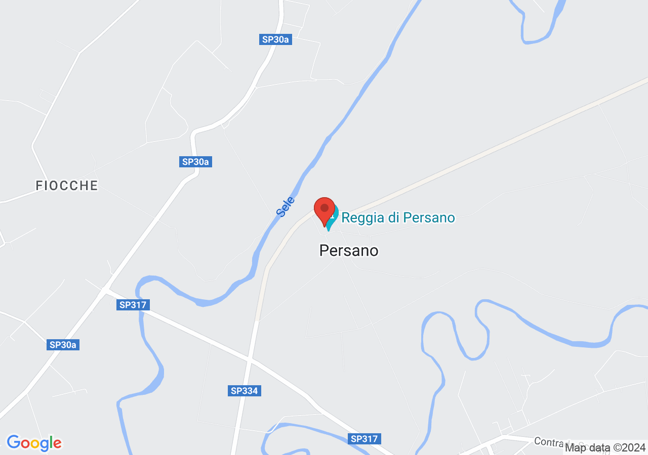 Mappa di Real casina di caccia borbonica