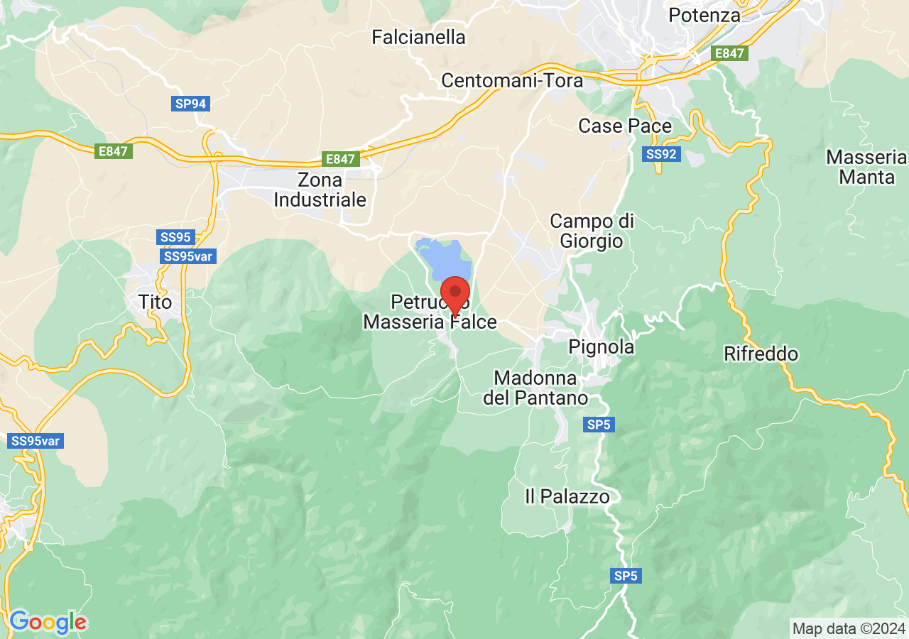Mappa di Riserva naturale regionale Lago Pantano