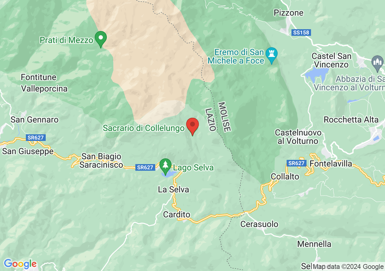 Mappa di Sacrario di Collelungo