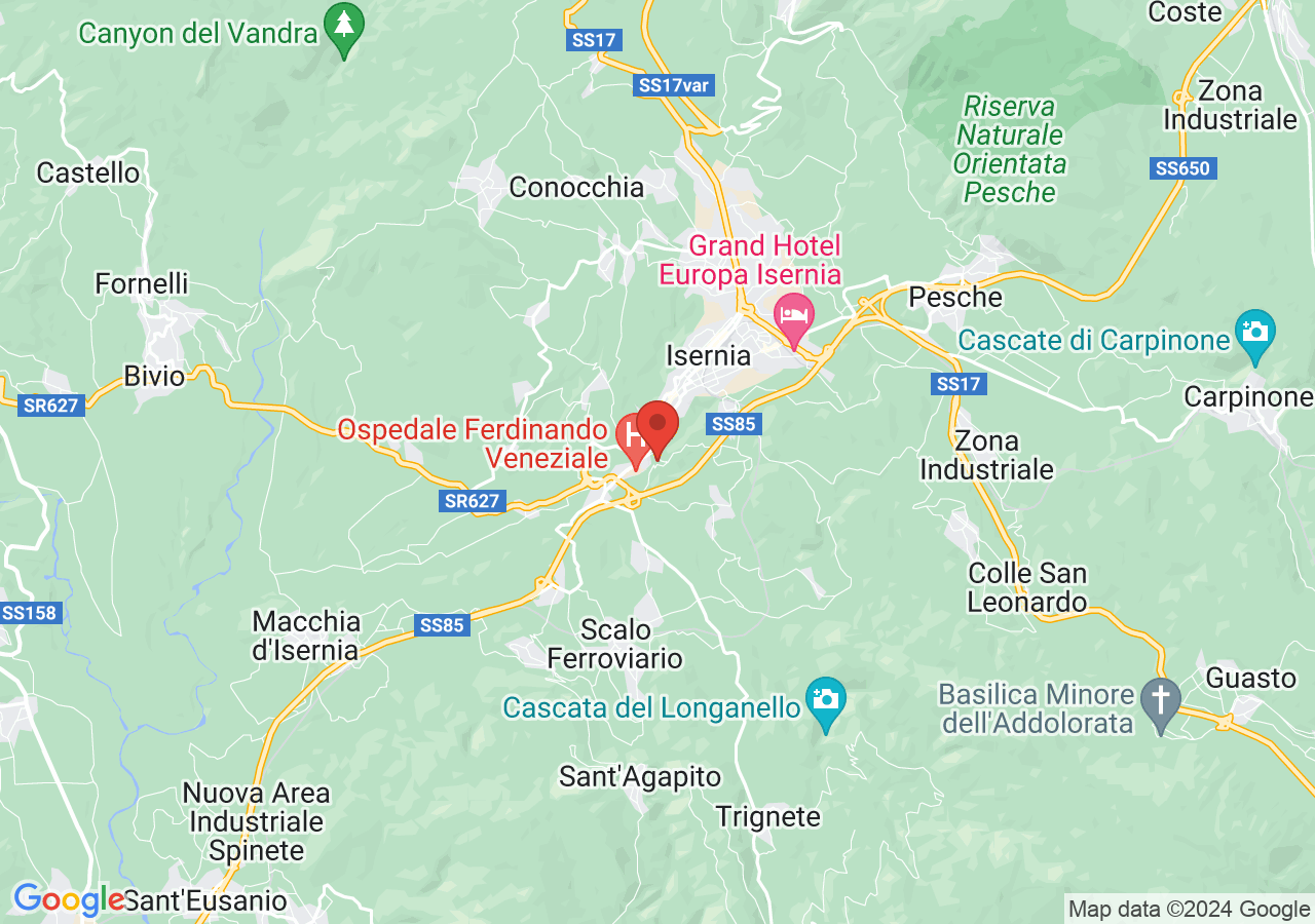 Mappa di Santuario dei Santi Cosma e Damiano