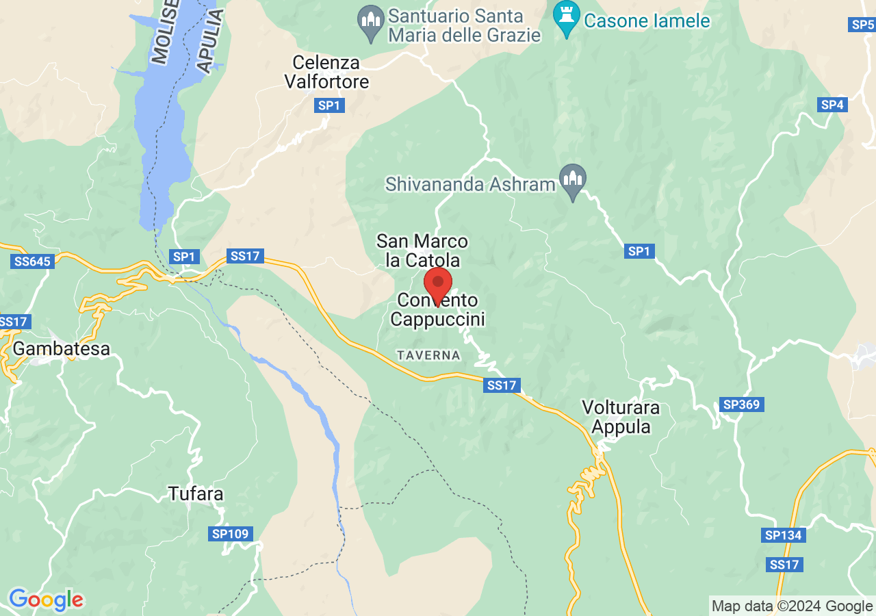 Mappa di Santuario della Madonna di Giosafat