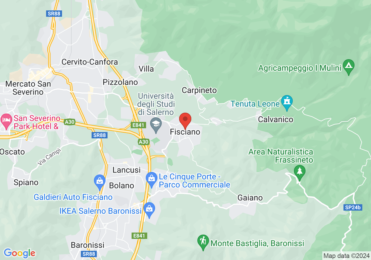 Mappa di Santuario di San Michele di Mezzo