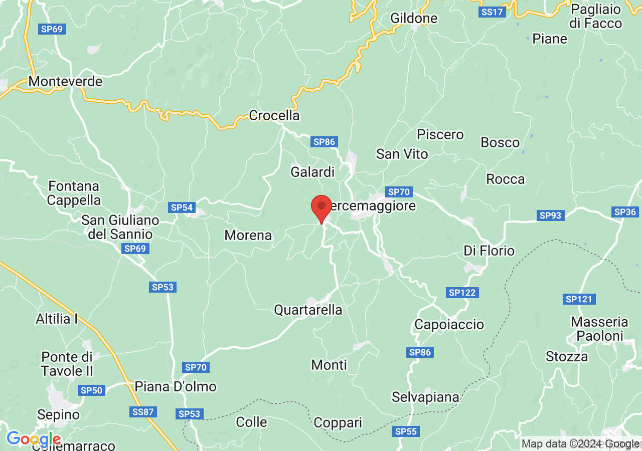 Mappa di Santuario Madonna della Libera