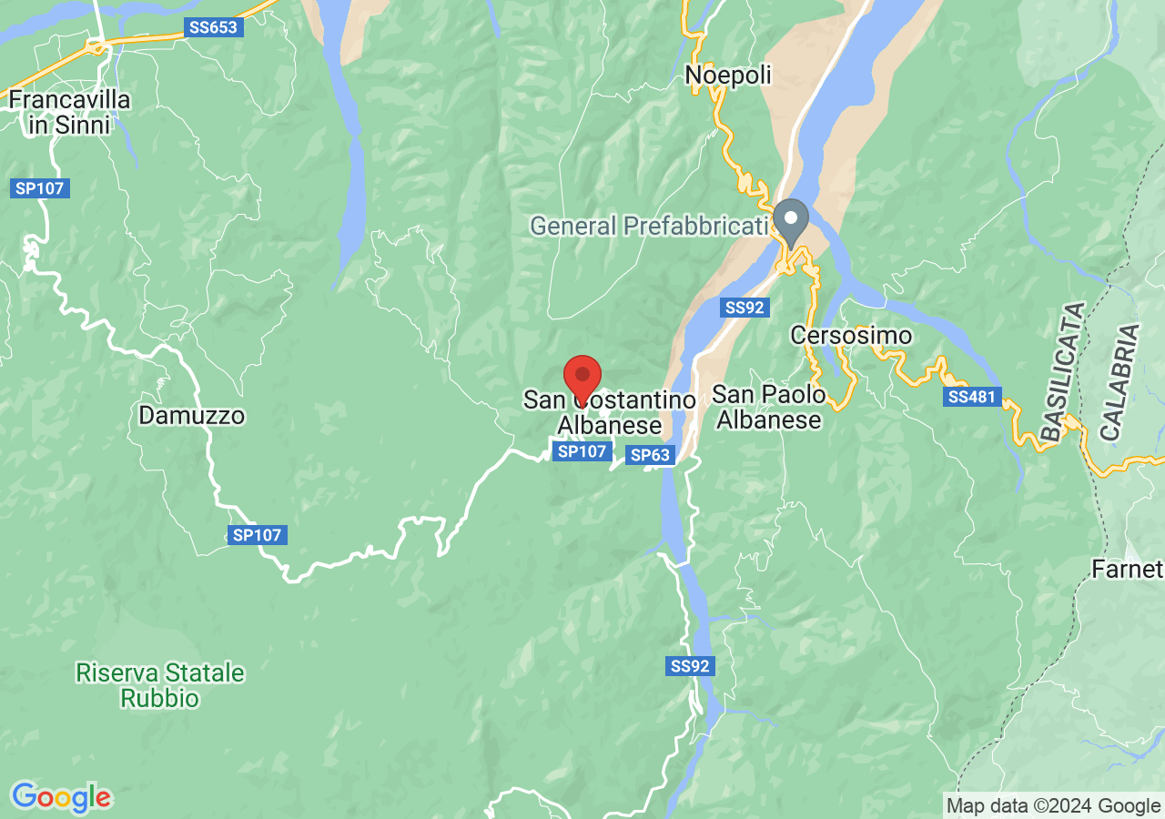 Mappa di Santuario Madonna della Stella