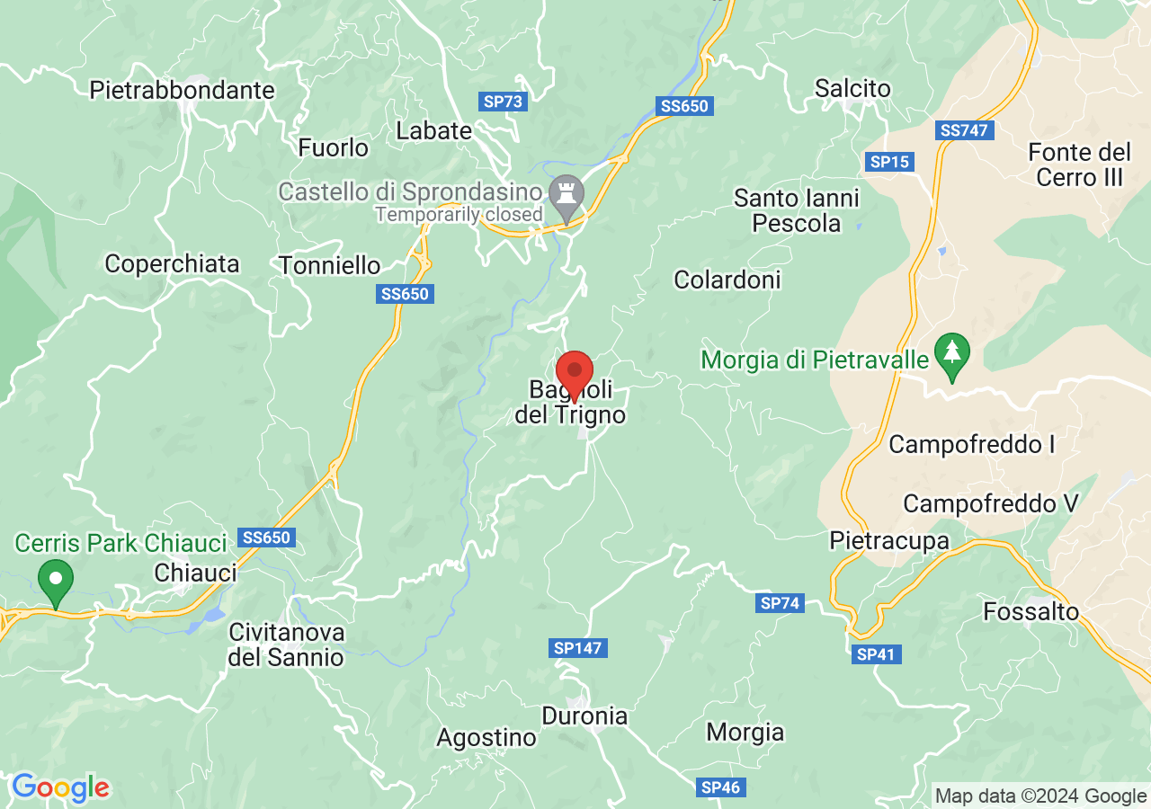 Mappa di Santuario Madonna di Fatima