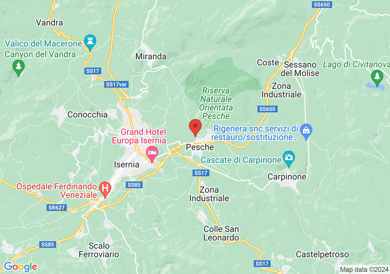 Mappa di Santuario di Santa Maria del Bagno