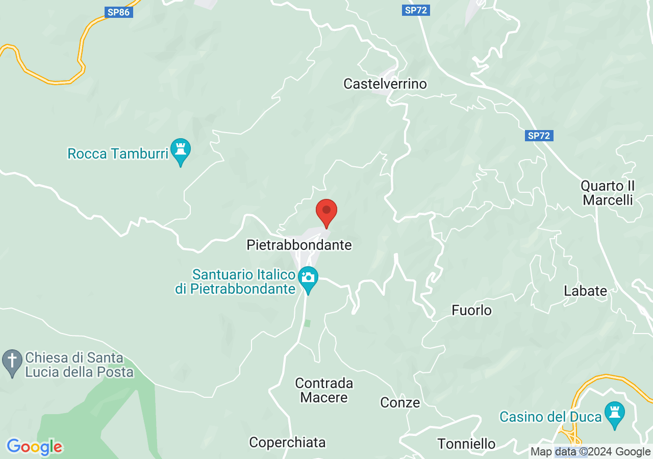 Mappa di Sarcofago misterioso nella chiesa di Santa Maria Assunta