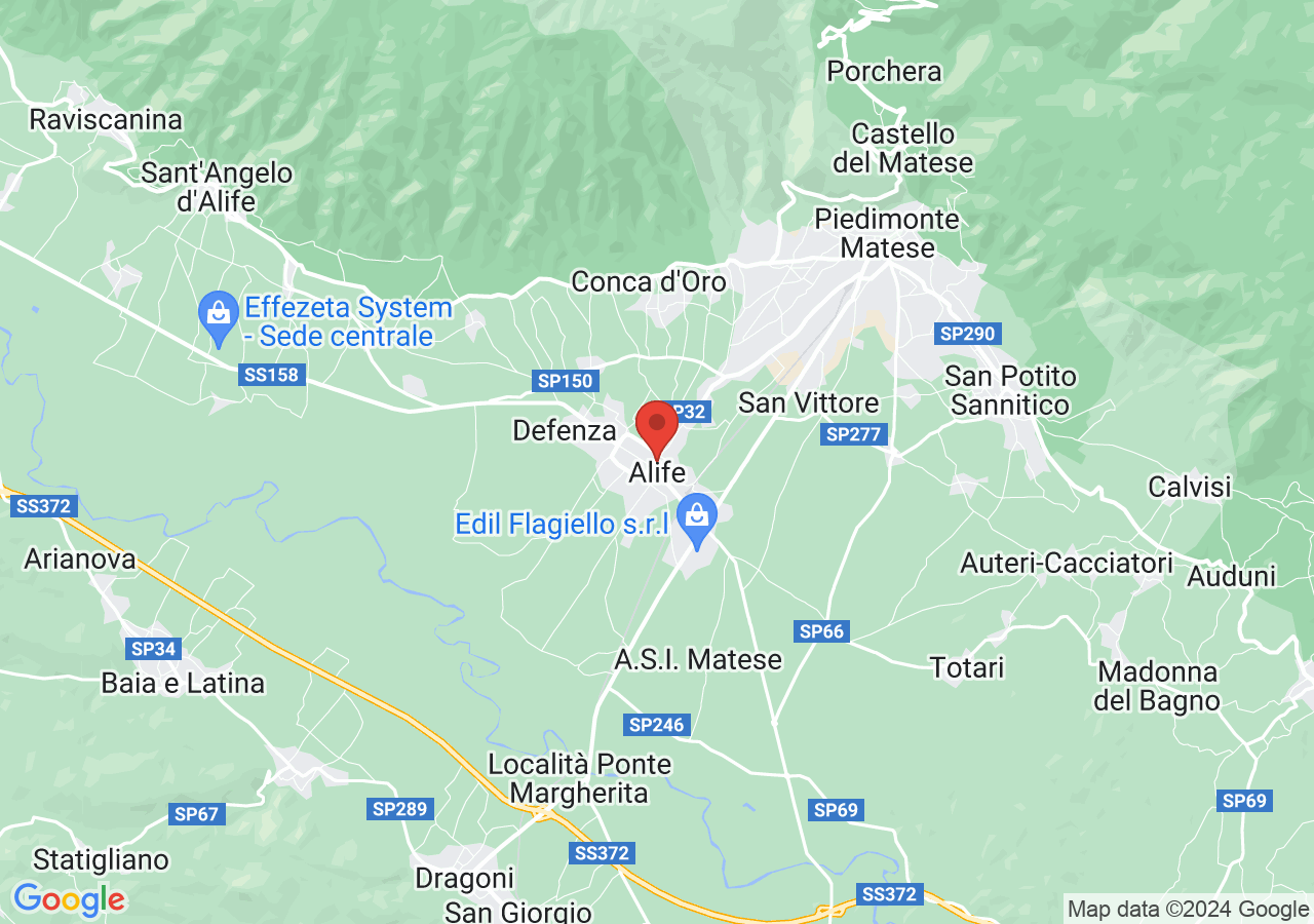 Mappa di Sito archeologico Allifae e Museo Archeologico Nazionale