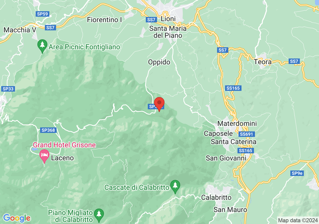 Mappa di Sito archeologico di Oppido