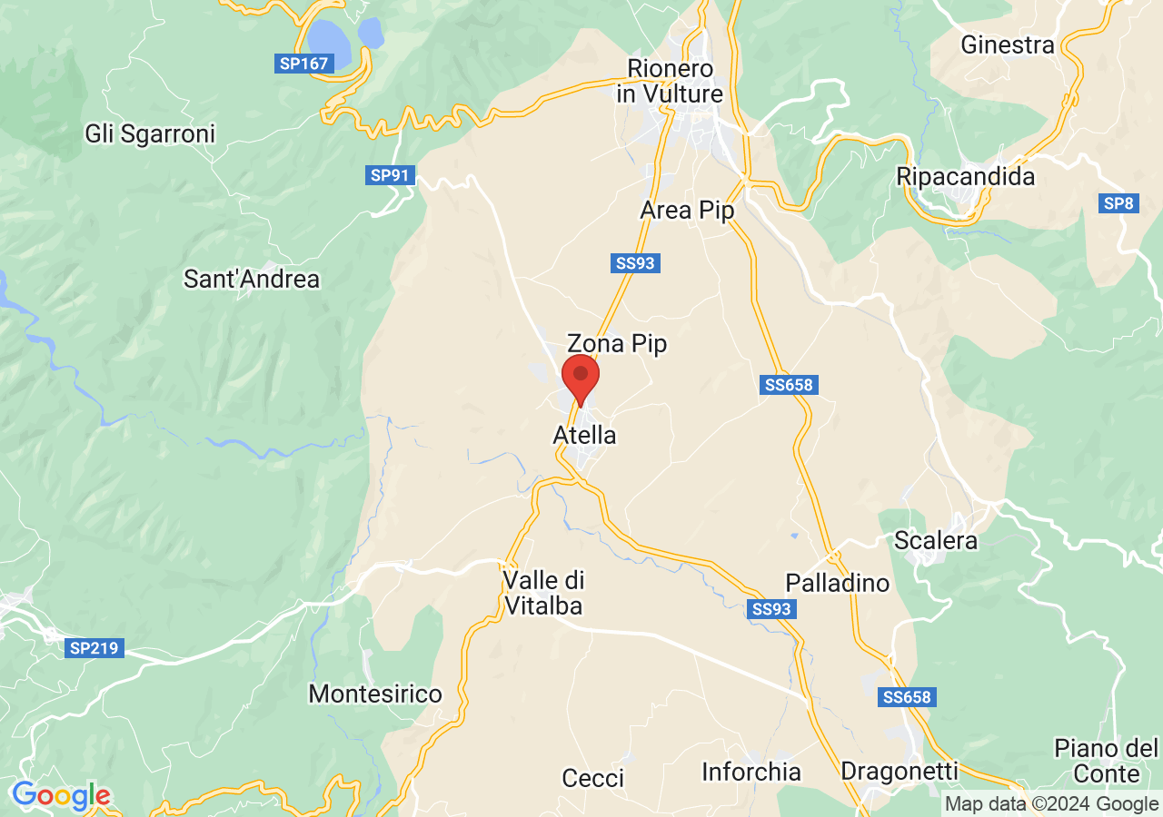 Mappa di Torre Angioina - Atella