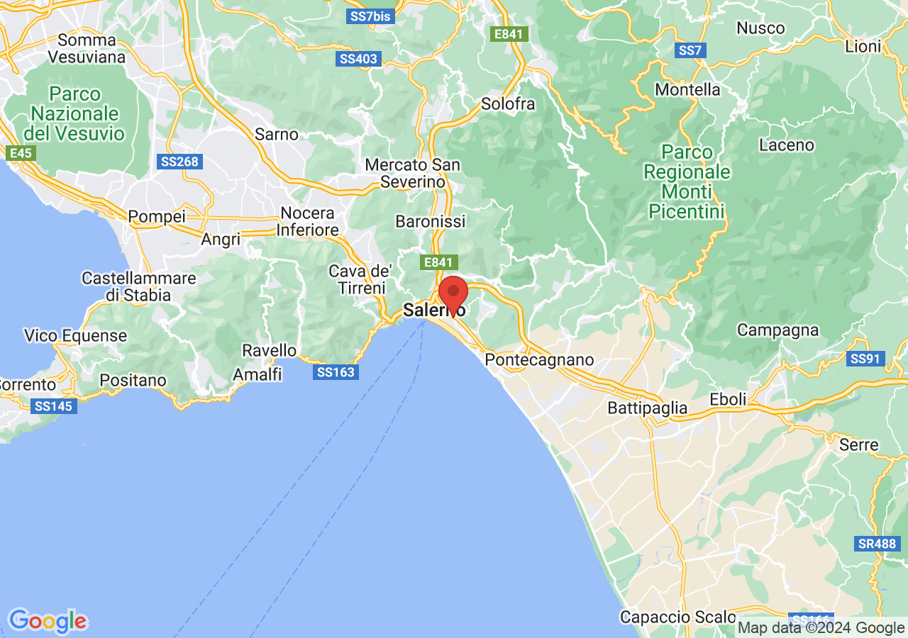 Mappa di Torri di Salerno