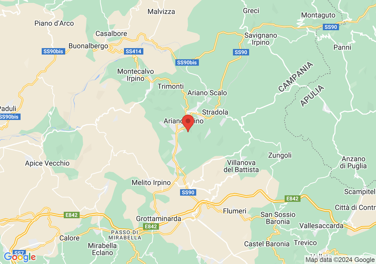 Mappa di Torri e palazzi nobiliari di Ariano Irpino