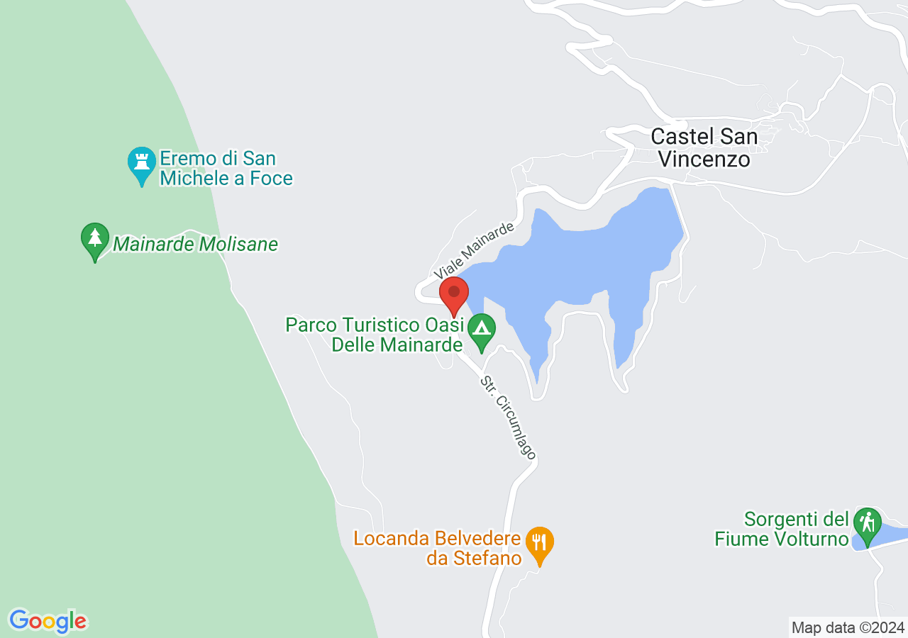 Mappa di Valle di Mezzo e sentieri CAI monti delle Mainarde