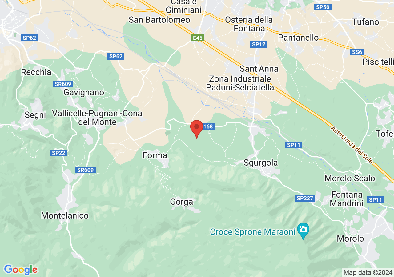 Mappa di Villa Magna