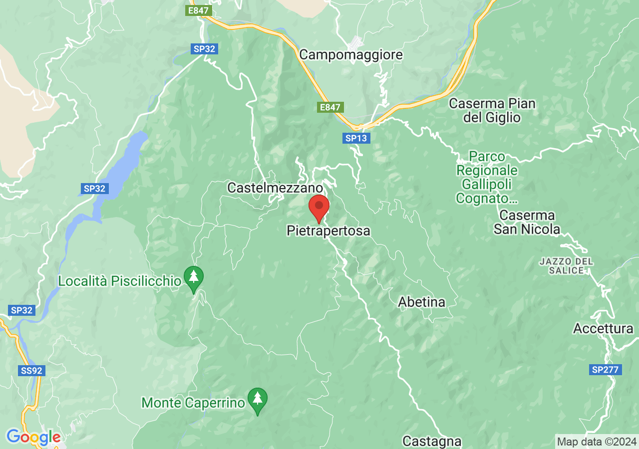 Mappa di Volo dell'Angelo