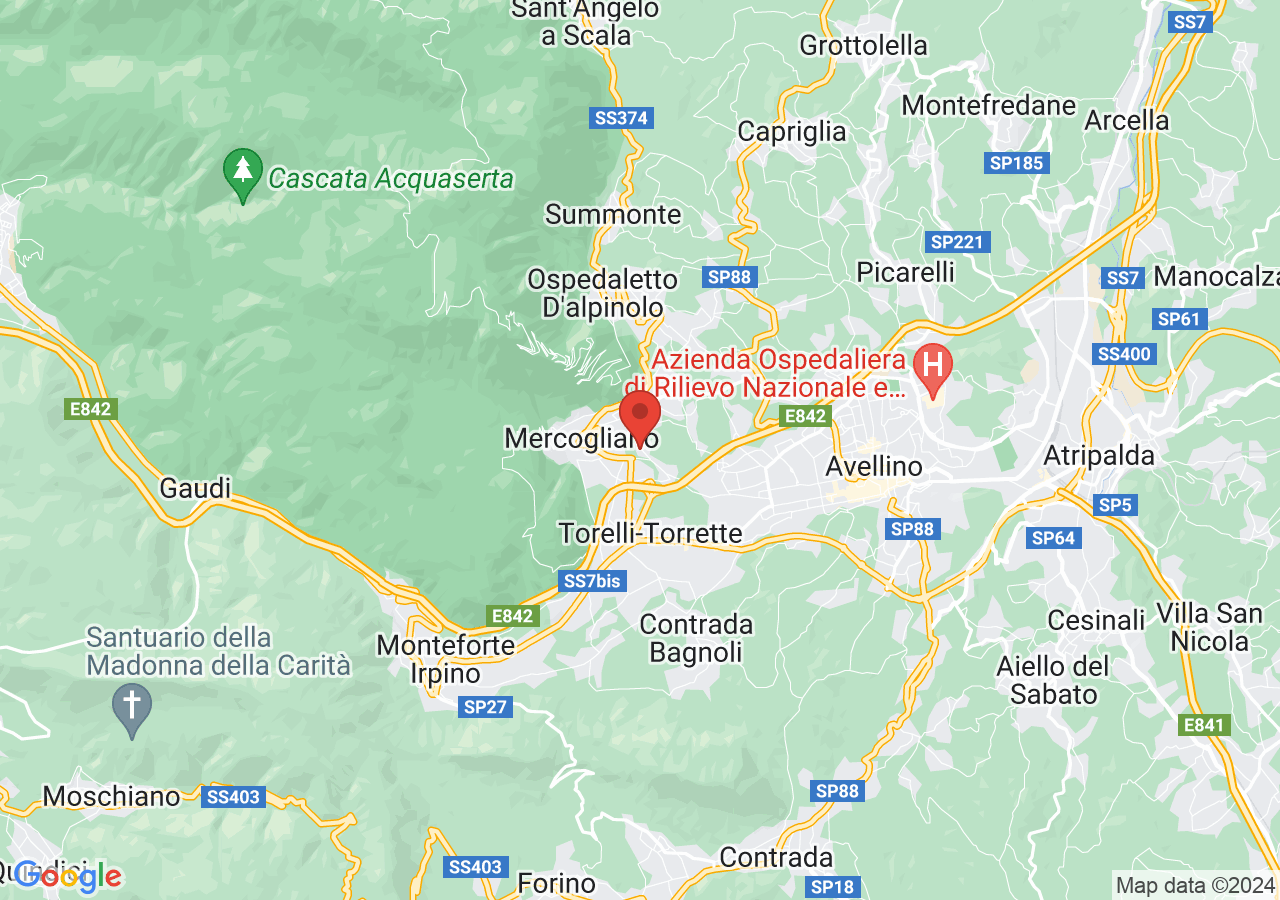 Mappa di Biblioteca statale di Montevergine