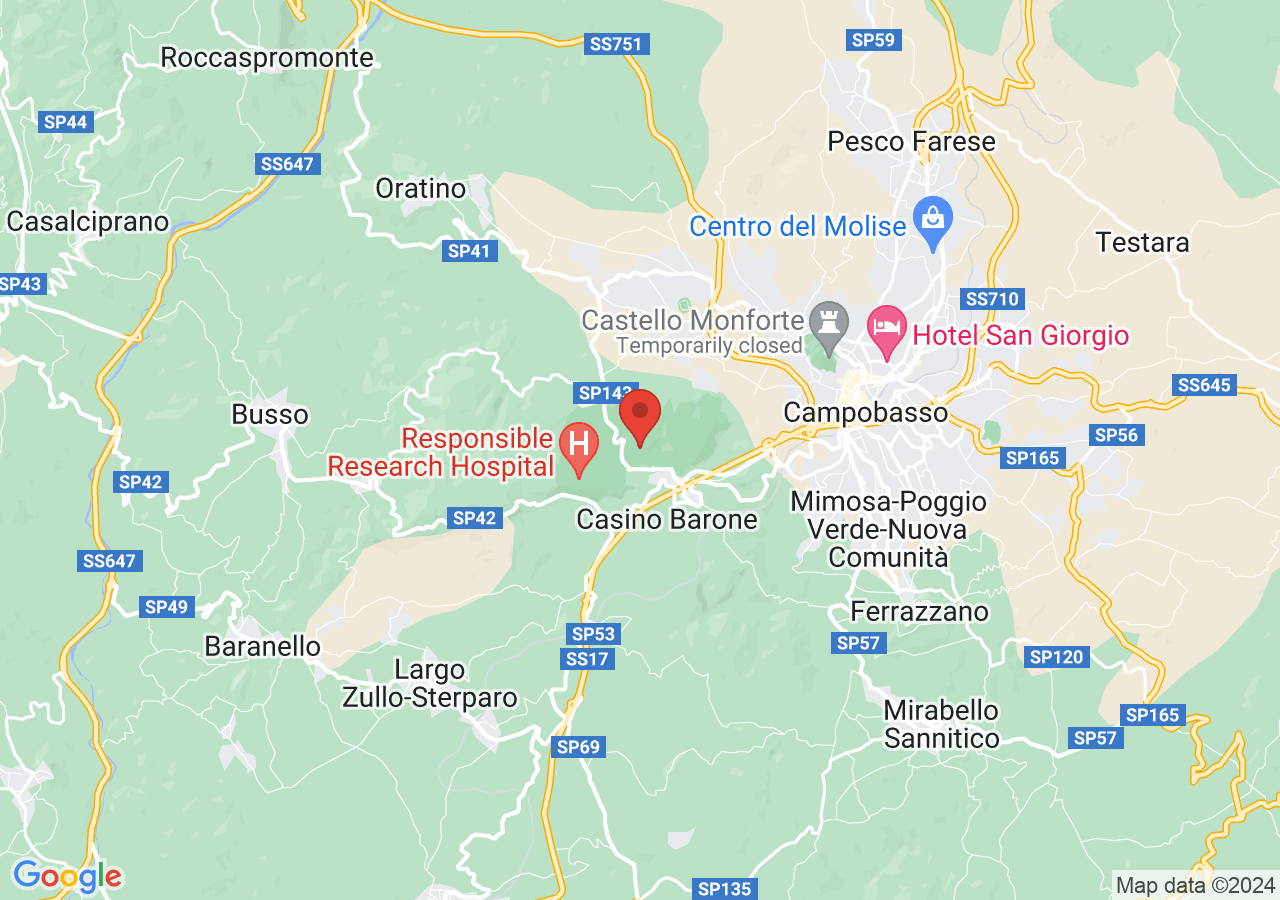 Mappa di Bosco Faiete