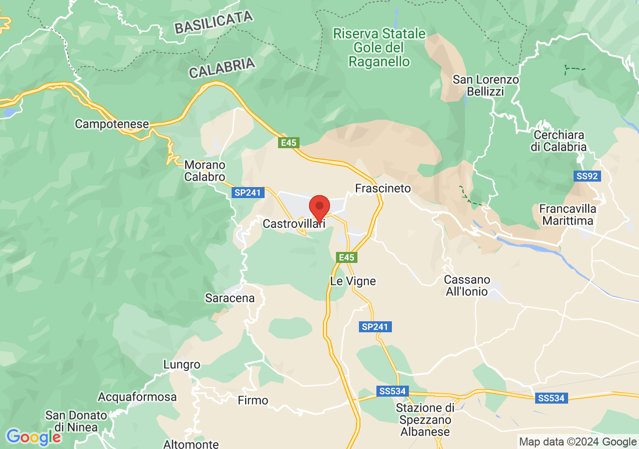 Mappa di Carnevale di Castrovillari