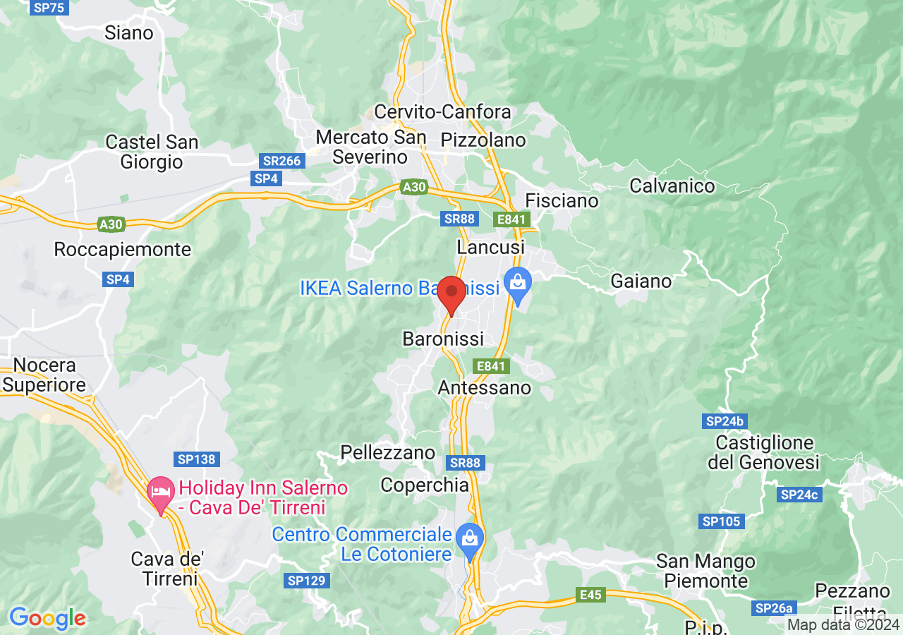 Mappa di Casa della Poesia